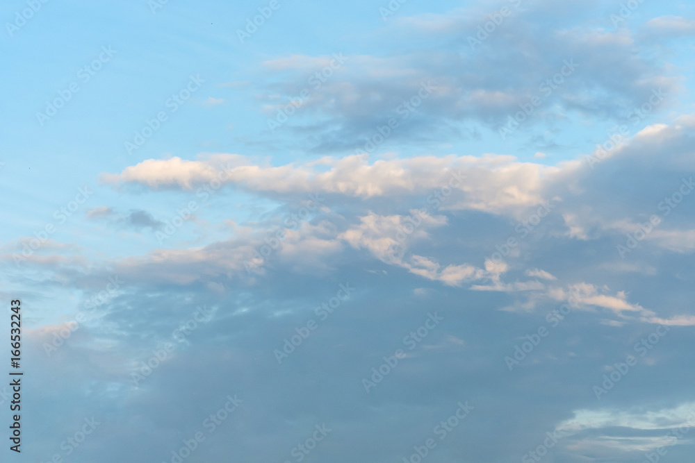 Obraz premium Blue sky with cloud