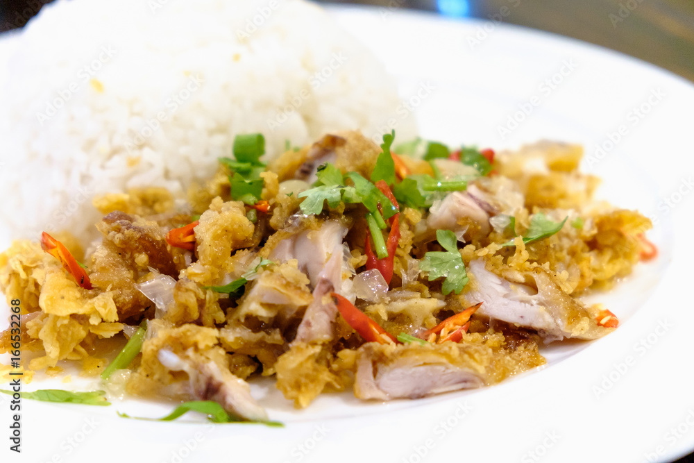 Fried chicken lemon spicy Fried chicken lemon spicy