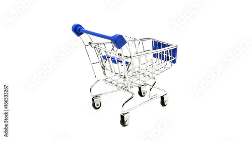 shopping cart isolate on white background