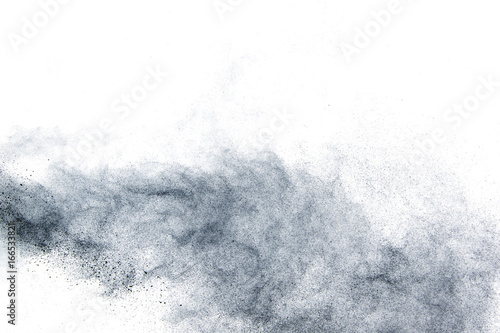 Bild auf Leinwand Smoke is a collection of airborne solid and liquid particulates and gases emitte