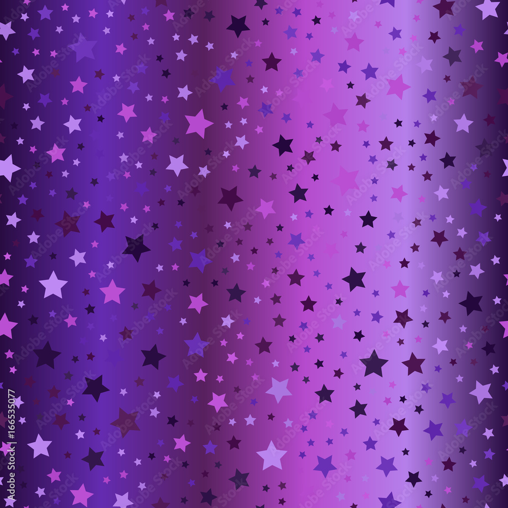 Glowing star pattern. Seamless vector gradient background Glowing star pattern. Seamless vector gradient background