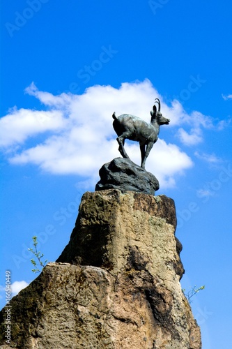 Deer jump - view point in spa town Karlovy Vary  Karlsbad  - Czech Republic - Europe