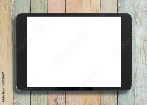 Black tablet pc looking sim...