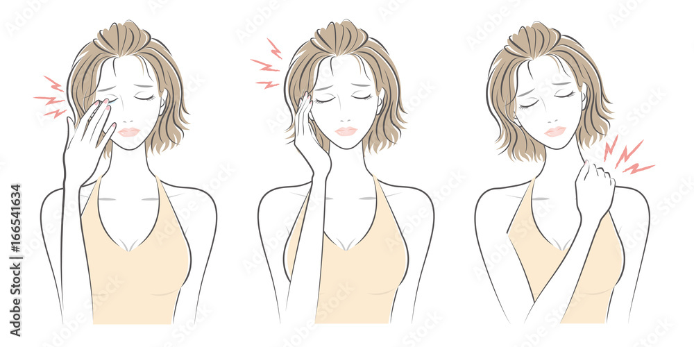 女性の表情 女性の表情