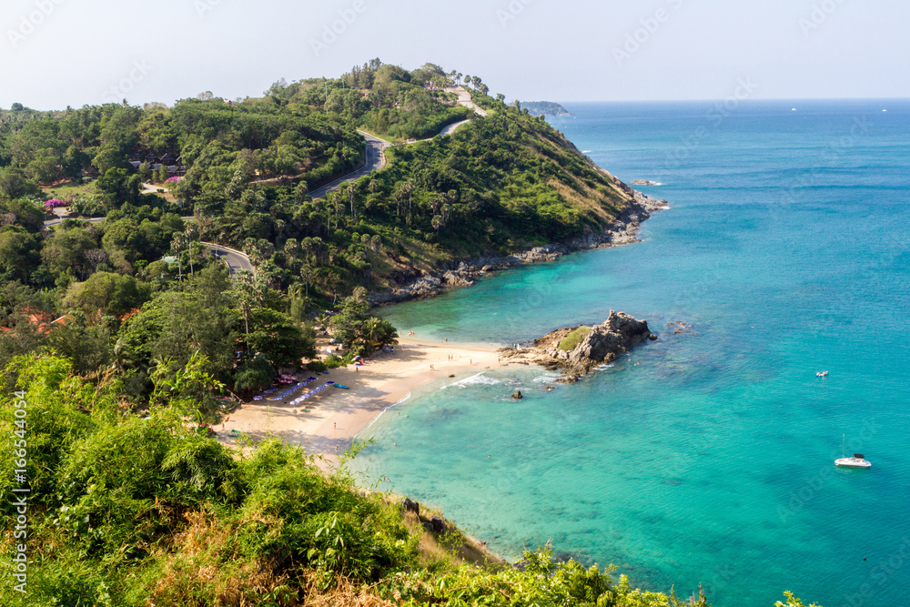 Fototapeta premium Tropical island and sea