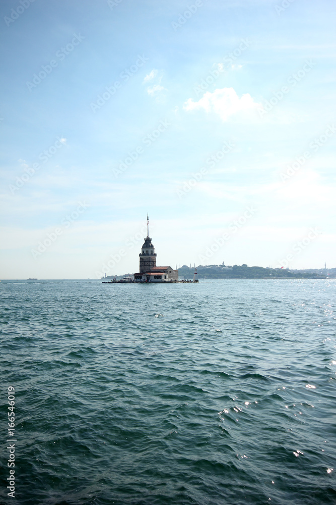 Maiden's Tower in Istanbul, Turkey  
