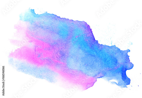 Watercolor blue-violet background