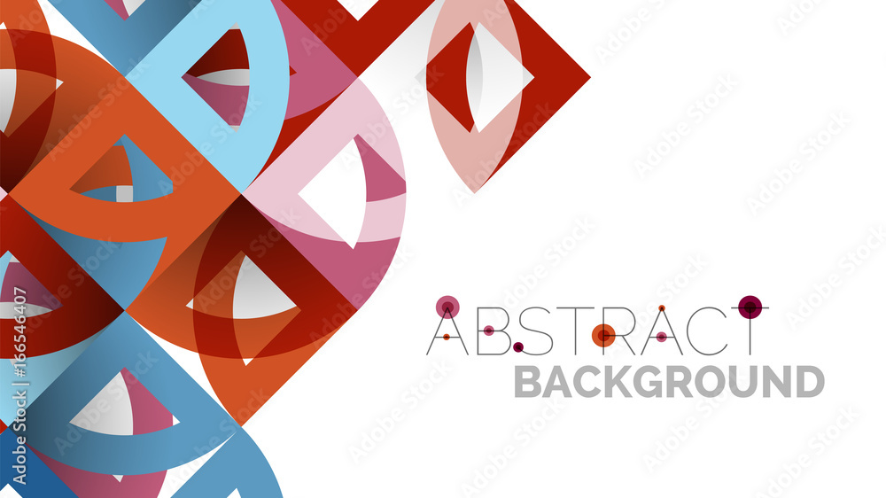 Business presentation geometric template Business presentation geometric template