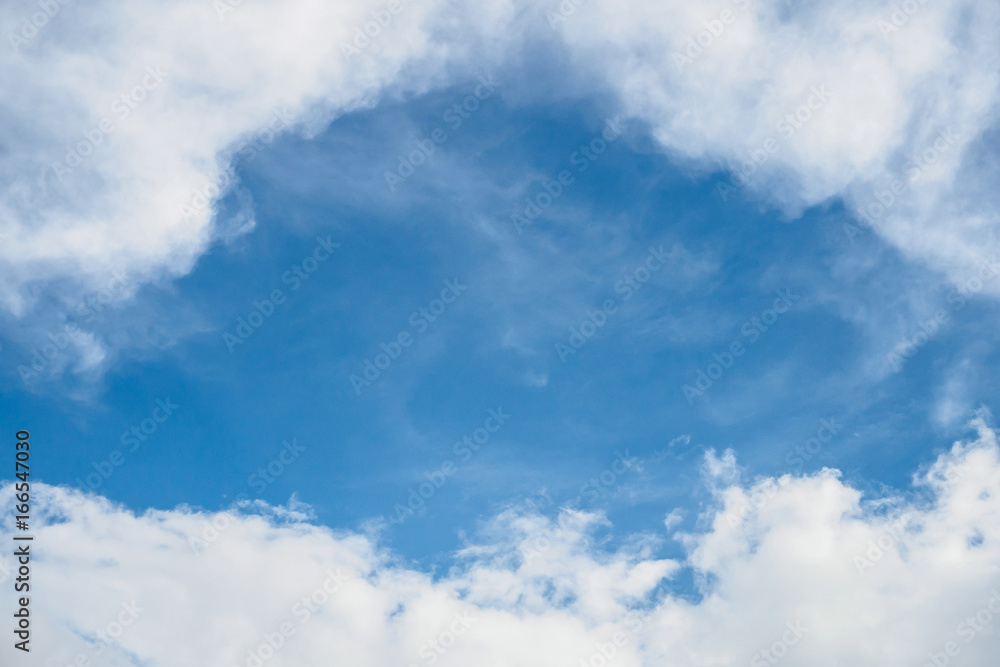 blue sky with clouds nature abstract background blue sky with clouds nature abstract background
