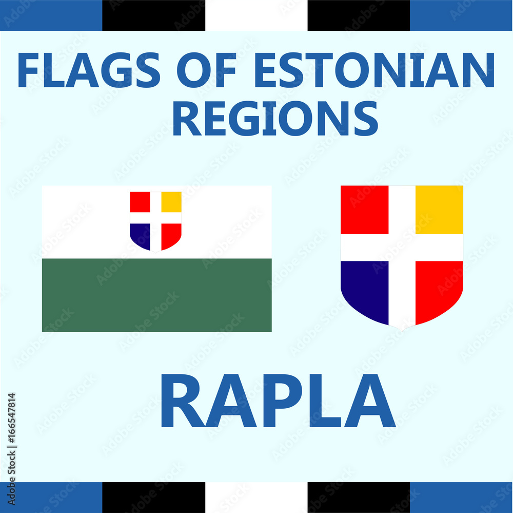 Flag of Estonian region Rapla Flag of Estonian region Rapla