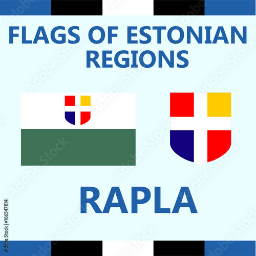 Free Download Flag of Estonian region Rapla - GFXLoad