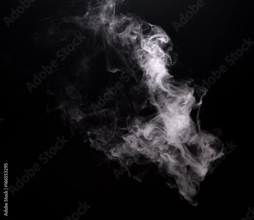 Smoky cloud of vape e-cigarette © Chris Tefme