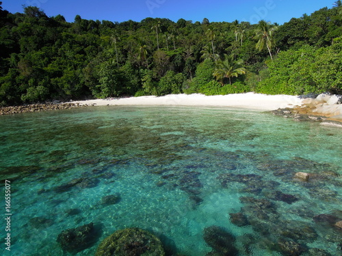 Adam & Eve Beach, Perenthians islands, Malaysia photo