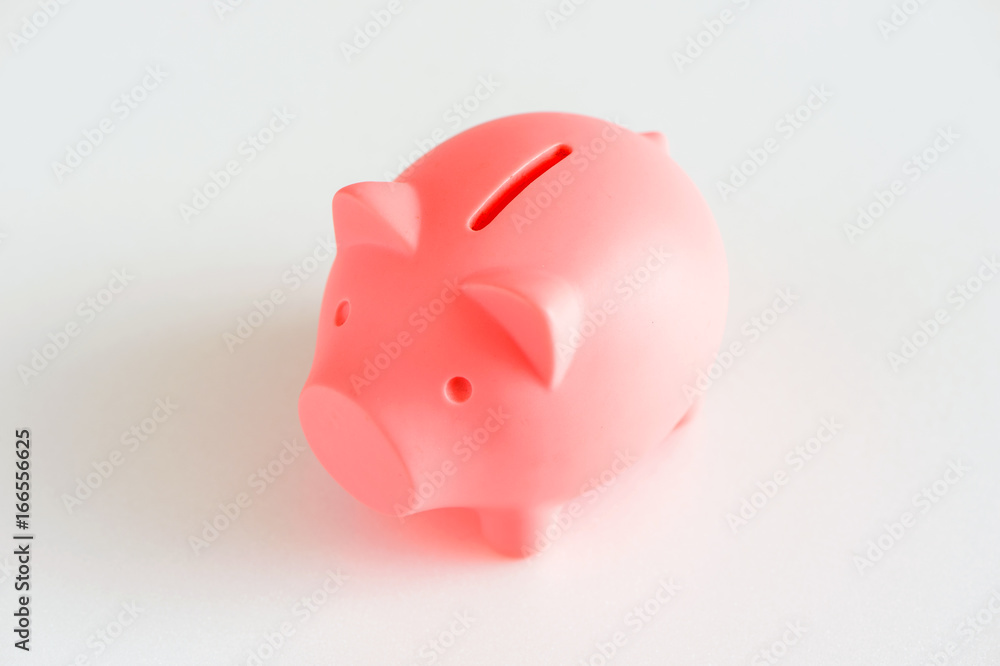 piggy bank isolated on white background
