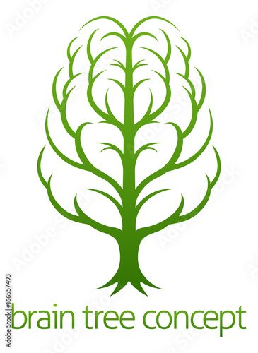 Tree Brain Concept