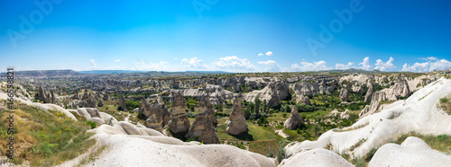 Stone formations in Cappadocia  Turkey