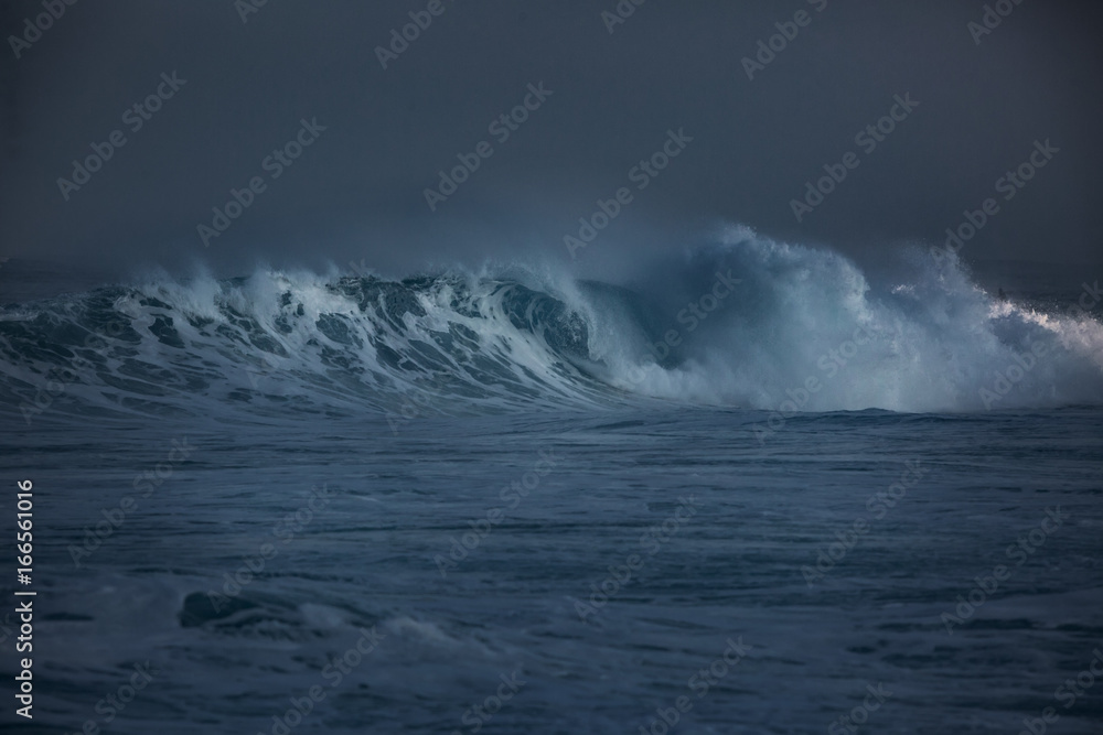 Storm water in the ocean
