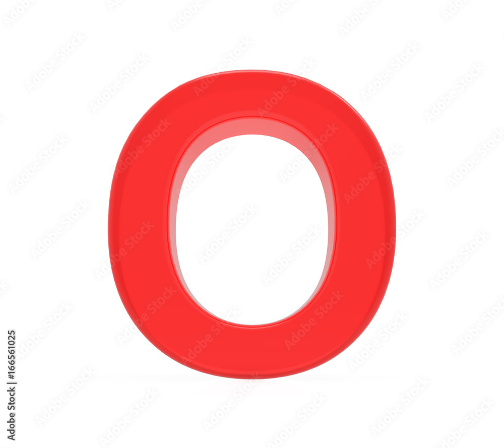 red letter O red letter O