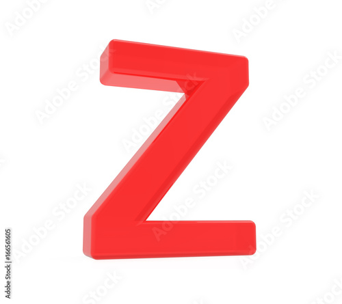 red letter Z