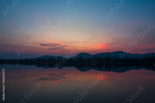 Blue hour on the lake © steph photographies