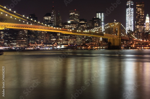 Brooklyn Bridge at Night © Alice