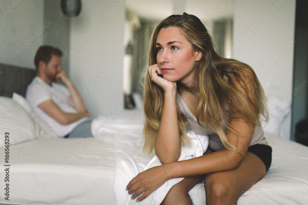 Couple having problems in relationship Couple having problems in relationship