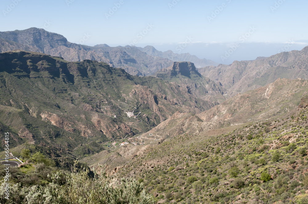 Landscape of Gran Canaria, Canary Islands
