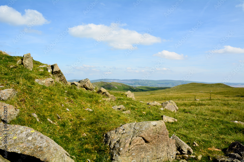 View north of the |Lake District taken near Lowick in Cumbria England View north of the |Lake District taken near Lowick in Cumbria England