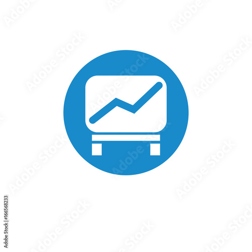 Finance icon. Vector illust...