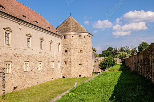 Fagaras Fortress near Brasov in Transylvania, Romania