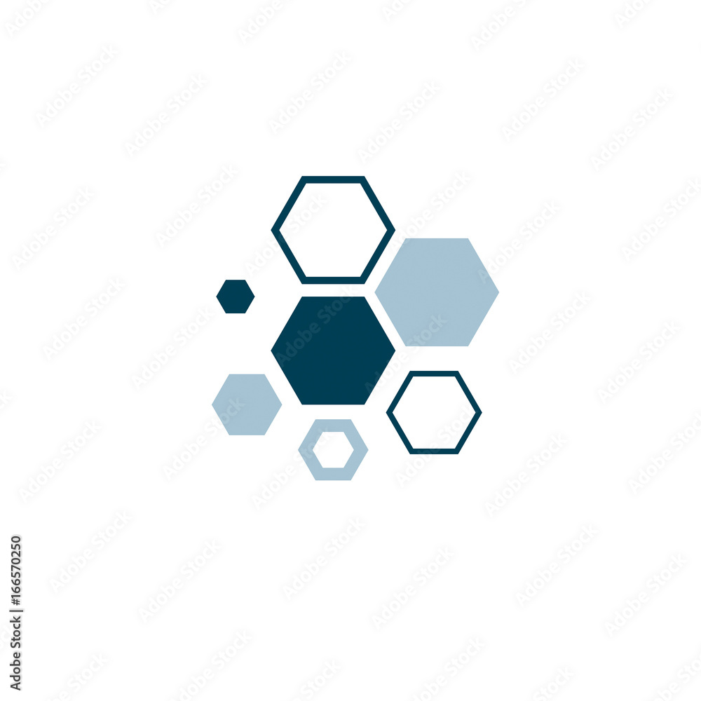 Vector model of molecule. Molecular genetics conceptual illustration isolated on white. Vector model of molecule. Molecular genetics conceptual illustration isolated on white.