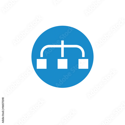 Business icon. Vector illus...