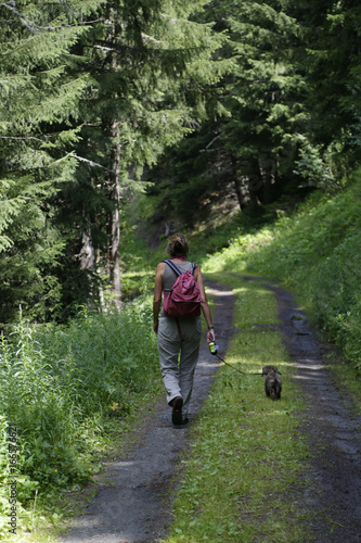 Escursione in montagna con il cane © Gianfranco Bella