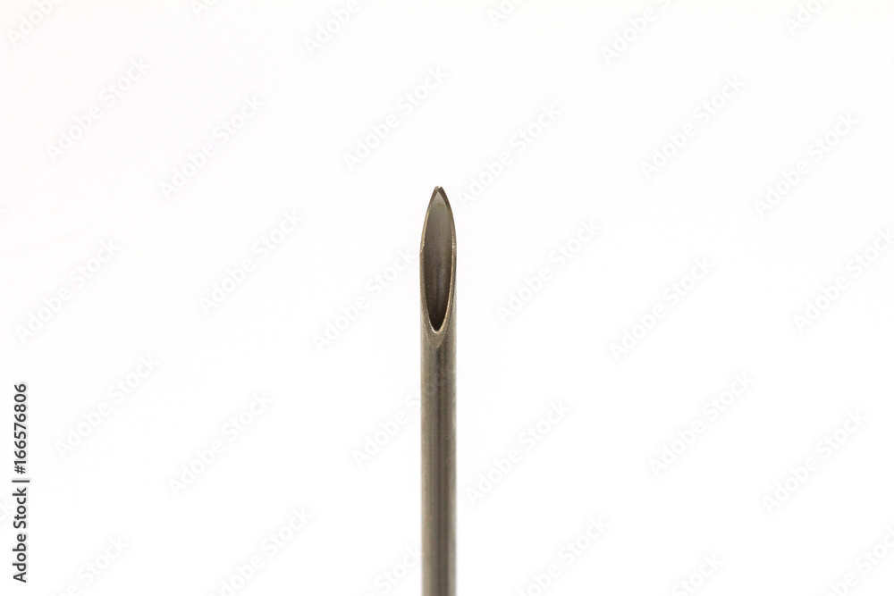 Syringe on white background Syringe on white background