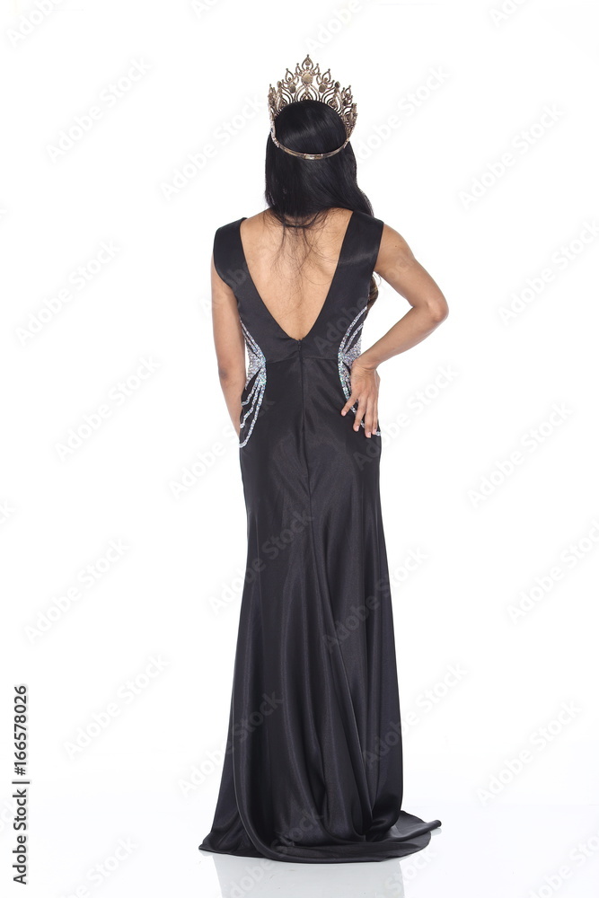 Miss Transgender Pageant Contest in Evening Ball Gown long ball dress with Diamond Crown, fashion make up hair style Miss Transgender Pageant Contest in Evening Ball Gown long ball dress with Diamond Crown, fashion make up hair style