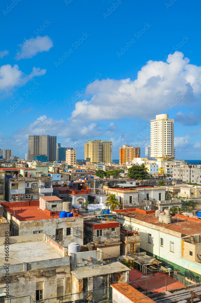 Aerial view of Havana