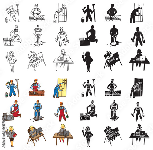 icons Builder and Secretary