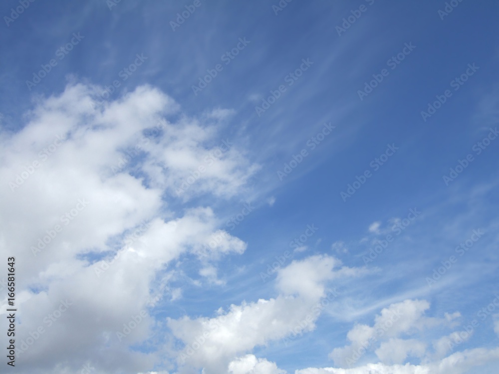 Himmel mit Wolken