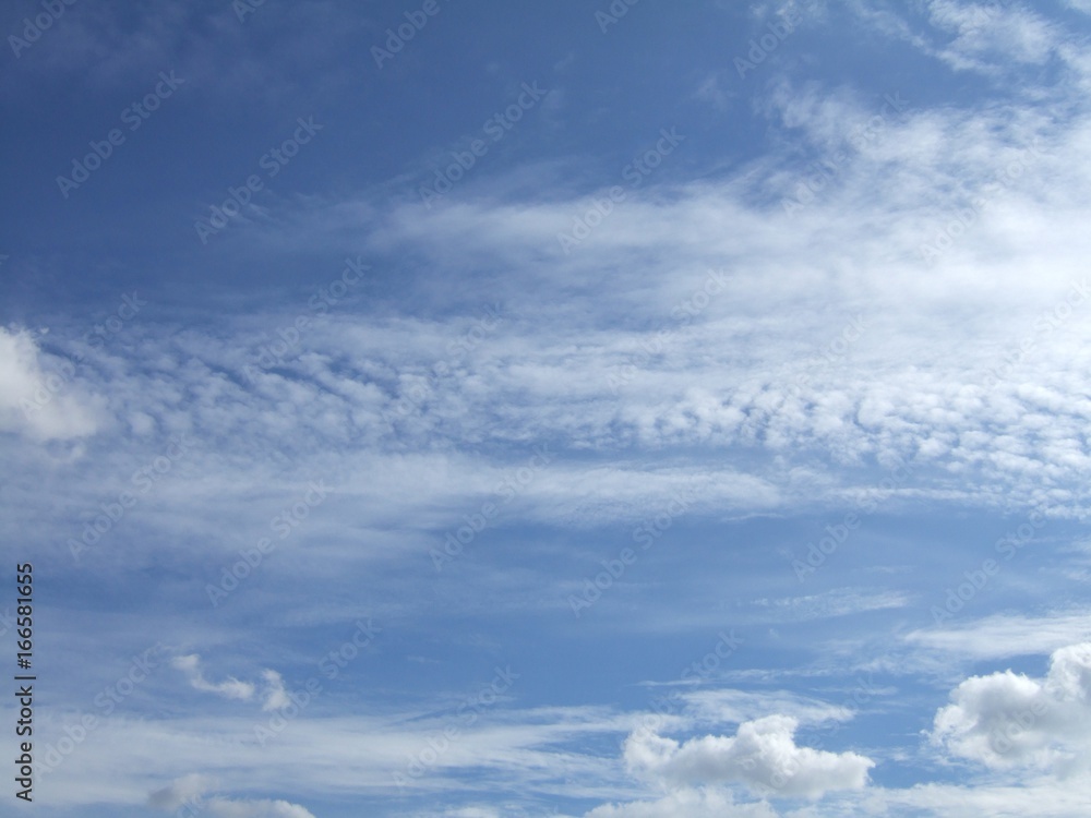 Himmel mit Wolken