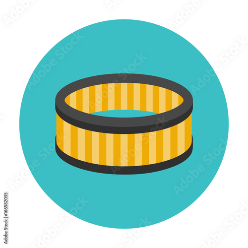Car air filter icon