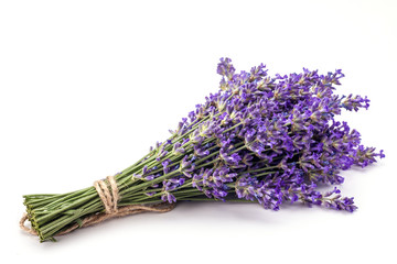 Gartenposter Lavendelblüten Lavendel mit Aromaöl  © Igor Syrbu