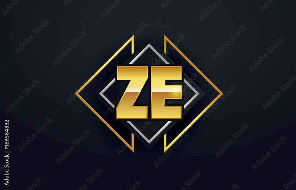 ZE Initial Logo for your startup venture ZE Initial Logo for your startup venture
