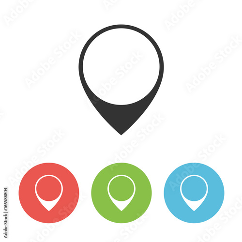 Map pin vector icon Free Download Map pin vector icon - GFXLoad