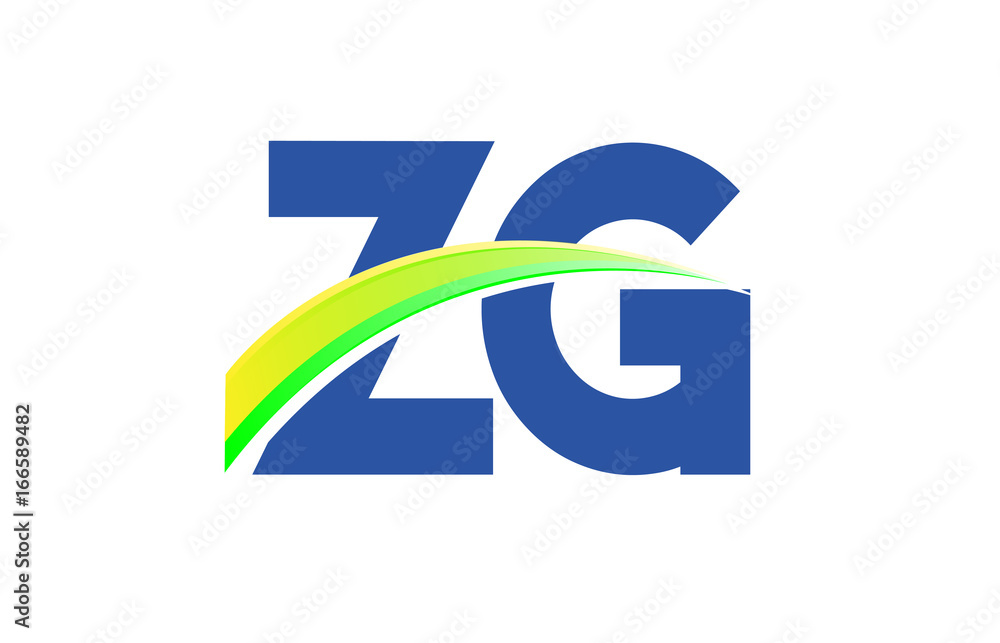 ZG Initial Logo for your startup venture ZG Initial Logo for your startup venture