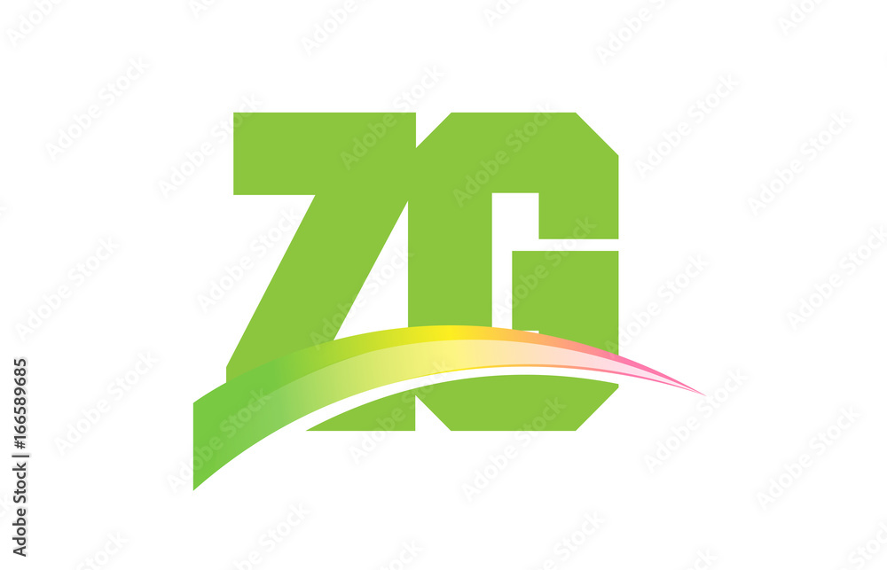 ZG Initial Logo for your startup venture ZG Initial Logo for your startup venture