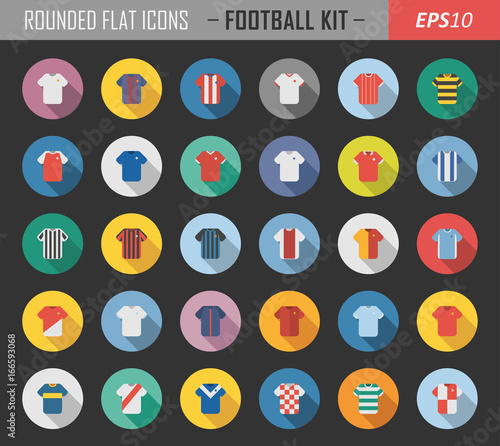 Layered vector set of various sport icons