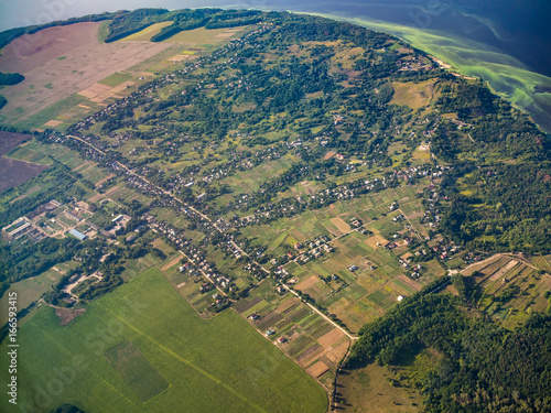 Aerial cityscape