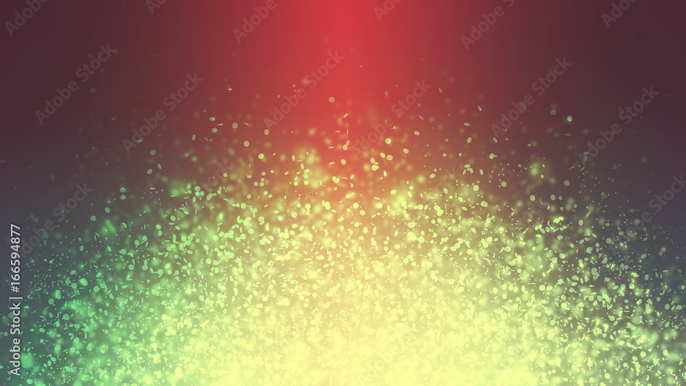 Dark Green sparkle rays lights with bokeh elegant abstract background. Dust sparks in explosion background. Vintage or retro. Dark Green sparkle rays lights with bokeh elegant abstract background. Dust sparks in explosion background. Vintage or retro.