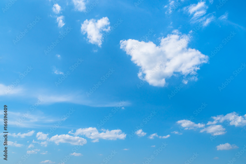 初夏の青空と雲１