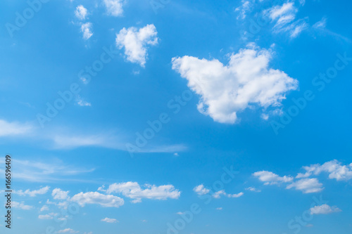 初夏の青空と雲１